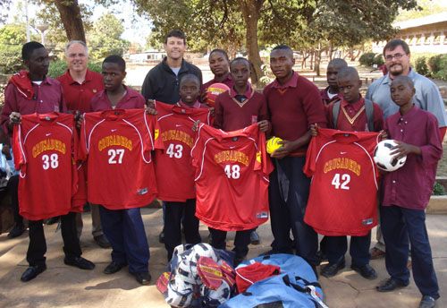 Soccer Uniforms Delivered in Malole